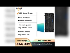 Schermo LED a noleggio per interni P0.9/P1.25/P1.86/P2.5/P3.91 Pannello a parete Matrix personalizzato