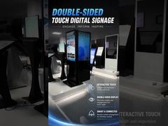 Display per segnaletica digitale da pavimento bifacciale