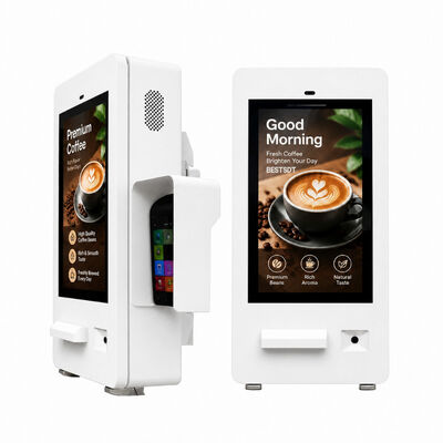 Qualità  IP65 Outdoor Self-Service Ordering Payment Kiosk 10-Point Capacitive Touch Android Windows Fabbrica
