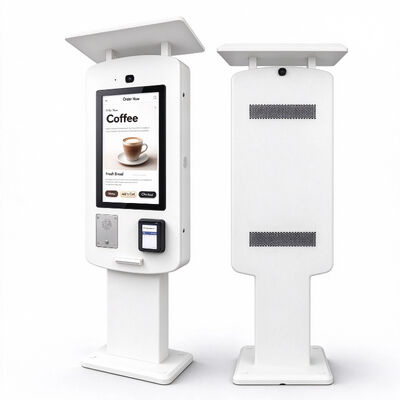 Qualità  43 Inch IP65 Outdoor Self Ordering Kiosk Floor Standing 2500 Nits Touch Screen Terminal for Drive Thru Restaurant Fabbrica