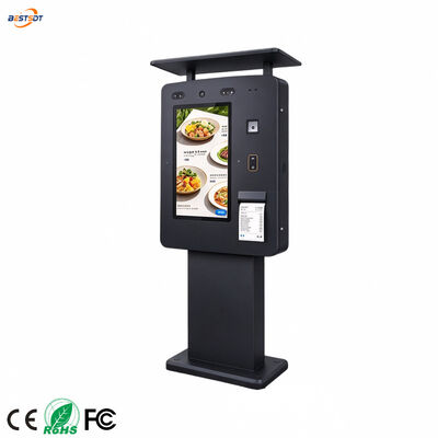 Qualità  43 Inch Outdoor Self Ordering Kiosk IP65 Payment Terminal with Receipt Printer Fabbrica