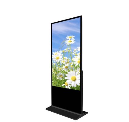 55 pollici Indoor LCD Interattivo Touch Screen Digital Signage Chiosco pubblicitario Media Player per vetrina