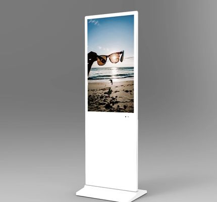 43 55 pollici Indoor Free Standing capacità touch screen chiosco segnaletica digitale e display con fotocamera di riconoscimento facciale