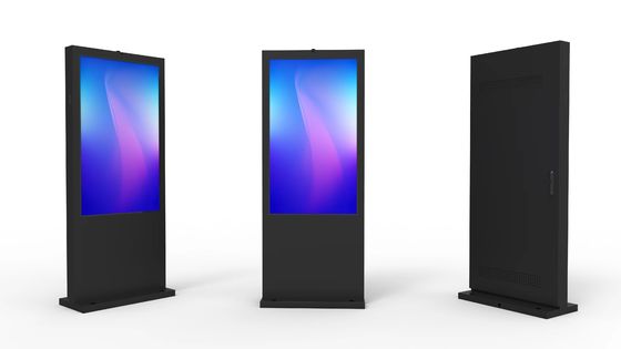 55 pollici 65 pollici LCD esterno pubblicità segnaletica digitale touch LCD