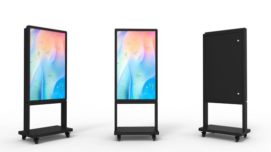 55 pollici 65 pollici LCD esterno pubblicità segnaletica digitale touch LCD