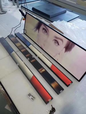 23.1 24 28 36 37 43 pollici Ultra Wide LCD Display Digital Shelf Digital Signage Screen