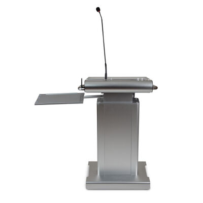 Smart Digital Podium con schermo frontale da 23,8 pollici e microfono wireless dotato di processore Intel i5 6th Gen