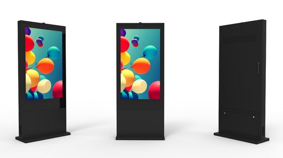 43 75 pollici touch screen verticale pannello LCD stand display pubblicitario LED macchina pubblicitaria full hd grande pubblicità s