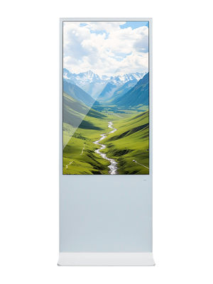 Display di segnaletica digitale all'interno dello schermo pubblicitario LCD da 49 pollici