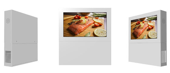 75 pollici LCD Outdoor Digital Signage Screen, Digital Signage Verticale Display Esterno