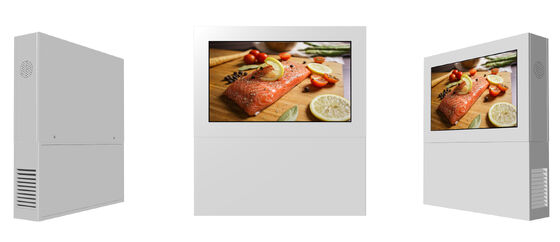 Segnaletica digitale LCD all'aperto con 2500Cd/m2 Luminosità Quad-core Cortex-A17 CPU e 178°/178° angolo di visione