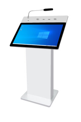 Intel i5 6th Smart Lectern con 23.6 pollici Touch Monitor Podium e 350nits Brightness