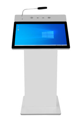 Smart Podium Digital Podium con display Intel i5 a 6 e 27 pollici regolabile in altezza elettrica