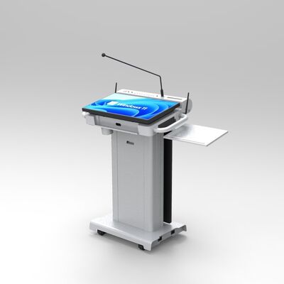 Lectern intelligente pieghevole con processore Intel i5 6th Gen e supporto multilingue per presentazioni multimediali