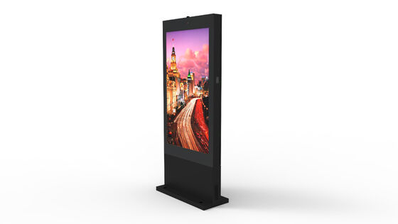 Display di segnaletica digitale esterna a risoluzione 4K con luminosità di 2500nits e schermo pubblicitario LCD impermeabile IP65