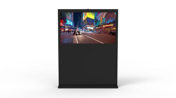 Display LCD commerciale impermeabile IP65 da 55 pollici con luminosità di 2500Cd/m2 per segnaletica digitale esterna