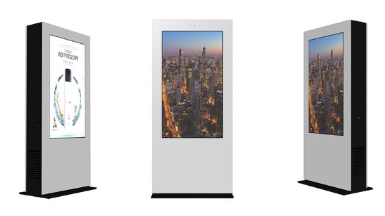 Alta luminosità 2500Cd/m2 Waterproof Touch Screen Digital Signage LED Display Chiosco esterno