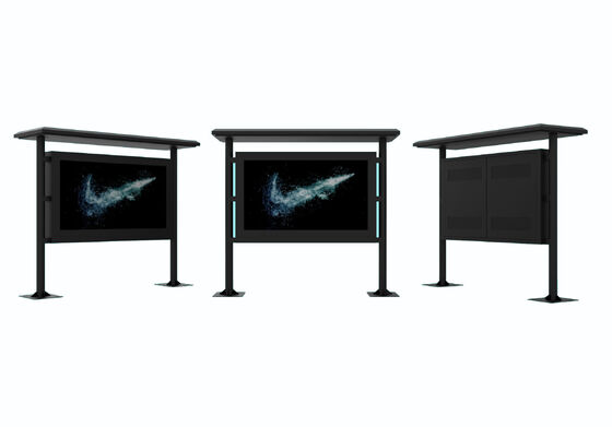 Segnaletica LCD per esterni con luminosità di 2500 nit CPU quad-core Cortex-A17 e angolo di visione di 178°/178° Display per segnaletica digitale