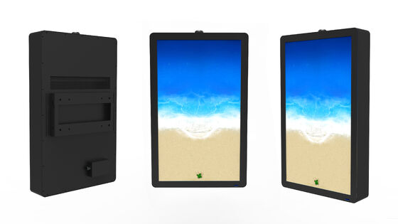 Monitor touch da 55 pollici con luminosità 2500Cd/m2 e quad-core Cortex-A17 per segnaletica digitale esterna