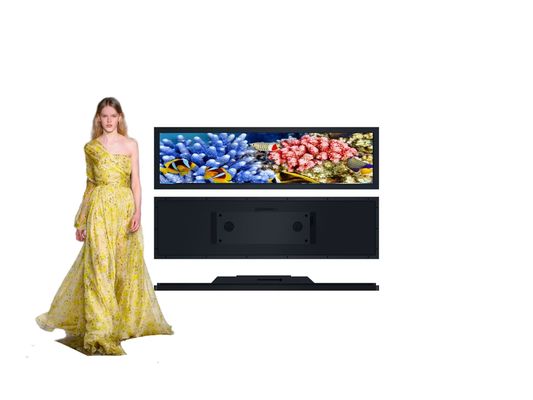 Monitor a schermo largo Display LCD a barra estesa 29,3 pollici Per scaffali dei supermercati