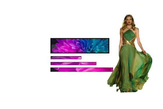 Ultra Wide Digital Shelf Edge Displays, schermo LCD allungato con software CMS / Android