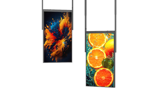 2500 Nits Negozio Display interattivo di vetrina Segnaletica / schermo LCD di vetrina Per vendita al dettaglio