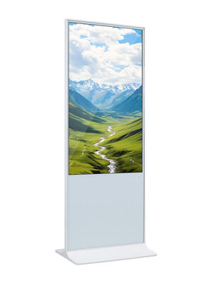 55 pollici Android OS Chiosco touch screen con 350nits Luminosità display LCD pubblicitario Digital signage