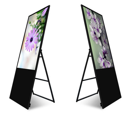 55 pollici touch screen interattivo Display di segnaletica digitale con 350nits luminosità lettore pubblicitario LCD