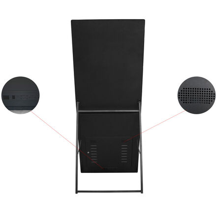 55 pollici touch screen interattivo Display di segnaletica digitale con 350nits luminosità lettore pubblicitario LCD