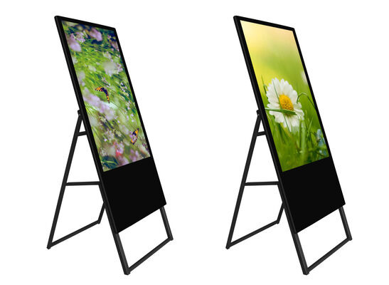 55 pollici touch screen interattivo Display di segnaletica digitale con 350nits luminosità lettore pubblicitario LCD