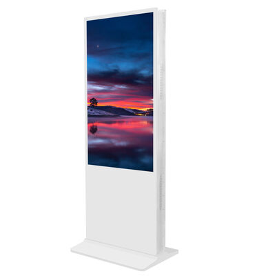 Segnaletica digitale LCD a doppio schermo con 350 Cd/m2 di luminosità e sistema operativo Android per i negozi al dettaglio