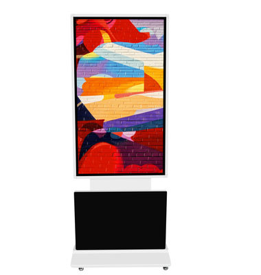 4K Full Screen Verticale Indoor Digital Signage Display Display LCD 43 pollici