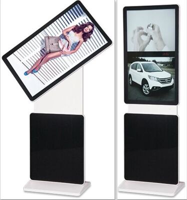 Chiosco di visualizzazione con segnaletica verticale con lettore video 4K e schermo LCD pubblicitario di luminosità 350 Cd/m2