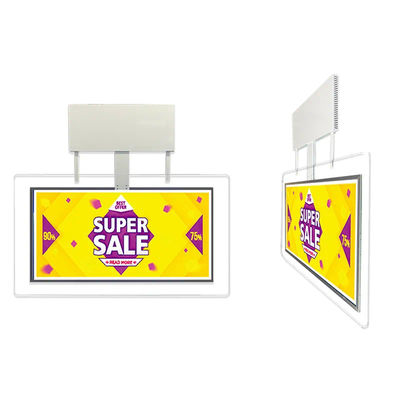 Display LCD a doppio lato, segnaletica digitale, segnaletica digitale OLED trasparente, 55 pollici