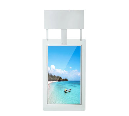 Display di segnaletica digitale montato a muro, display LCD di segnaletica appesa da 55 pollici