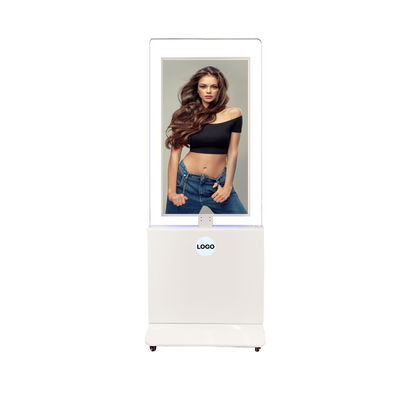 Display di segnaletica digitale da 55 pollici Ultra Slin Floor Standing Window Digital Signage