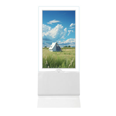 Signaletica digitale LCD da terra a terra da 55 pollici