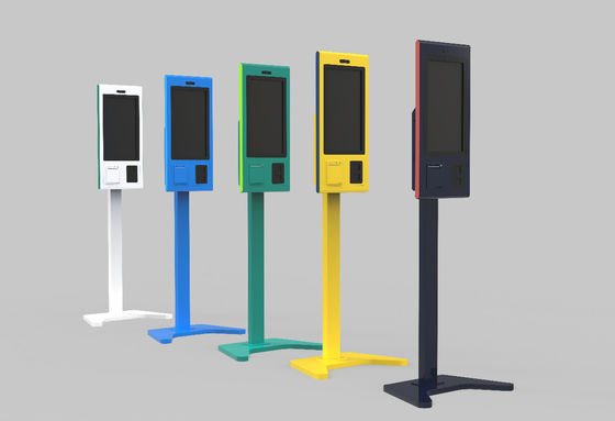Chiosco automatico di vendita di biglietti Chiosco a schermo tattile con stampante