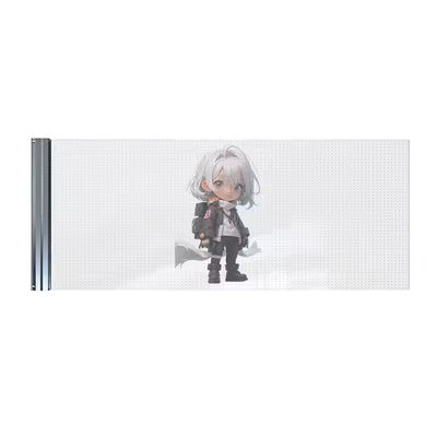 Definition Indoor Glass Curtain Wall LED Advertising Screen IP65 impermeabile 3840Hz Refresh Rate 5000nits Luminosità