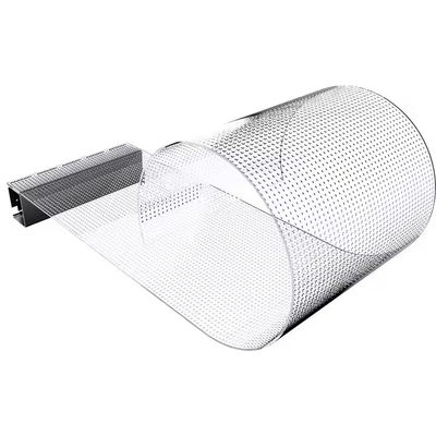 2.7mm Ultra-sottile vetro muro di tenda LED Film Screen 5000nits Luminosità 80% Trasmissione luminosa IP65