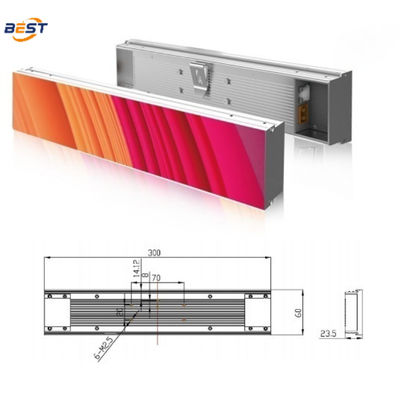 Display di cartelloni a LED sottili ad alta luminosità 500CD/M2 GOB Protezione superficiale Controllo LAN/WiFi
