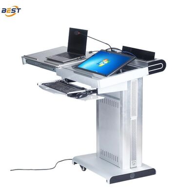 Smart Podium con Multi Points Foil Touch 350 Cd/m2 Luminosità e 8GB di RAM per presentazioni avanzate