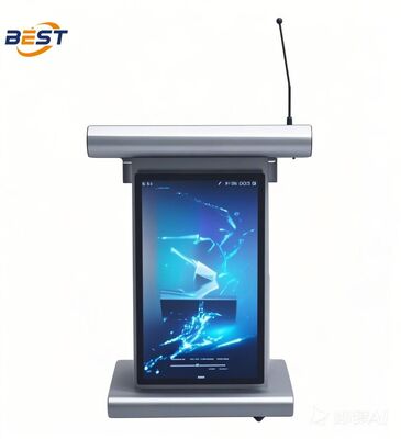 Smart Podium con trasmissione del segnale 8K@60Hz, doppia interfaccia HDMI 2.1 e blocco di sicurezza meccanico