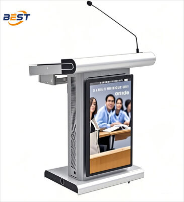 8GB di RAM Smartboard Podium con 350 Cd/m2 Luminosità e Multi Points Foil Touch per la classe