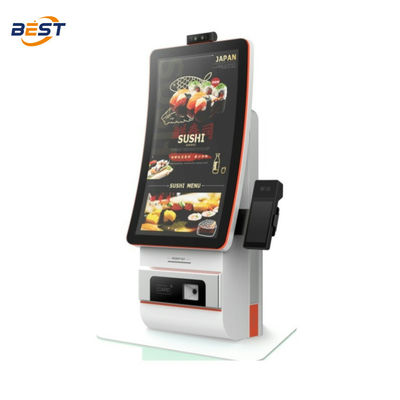 Desktop Self-service Chiosco di ordinazione Sistema POS completo con scanner di codici a barre Registro di cassa