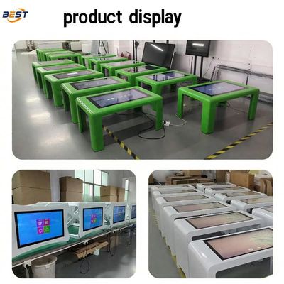 Tavolo di gioco digitale Smart Touch con schermo LCD e computer multi-touch