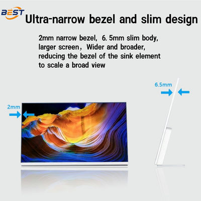 Display digitale del menu per ristoranti Indoor LCD Screen USB Ultra Thin Alta luminosità