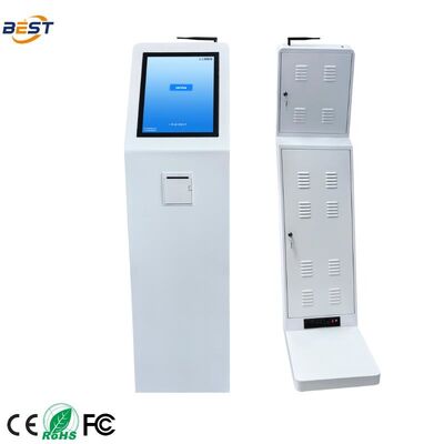 Sistema di gestione della coda a schermo LCD Dispenser di biglietti con stampa termica e più lingue