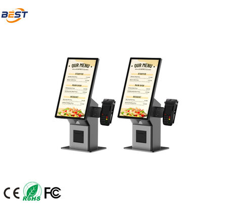 21.5 pollici di schermo tattile digitale con stampa termica e LCD a colori per ristoranti