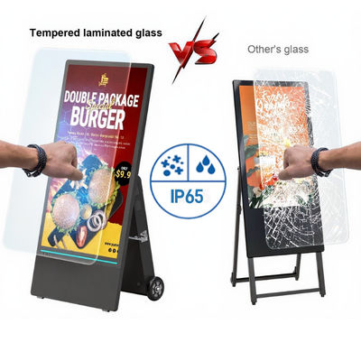 178° Viewing Angle Customized Outdoor Portable Digital Display Portable and Customized for Outdoor Viewing